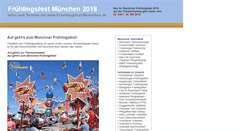 Desktop Screenshot of fruehlingsfest-muenchen.de